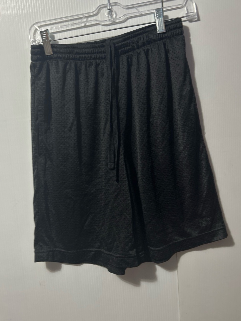 STARTER Black Mesh Athletic Shorts for Kids